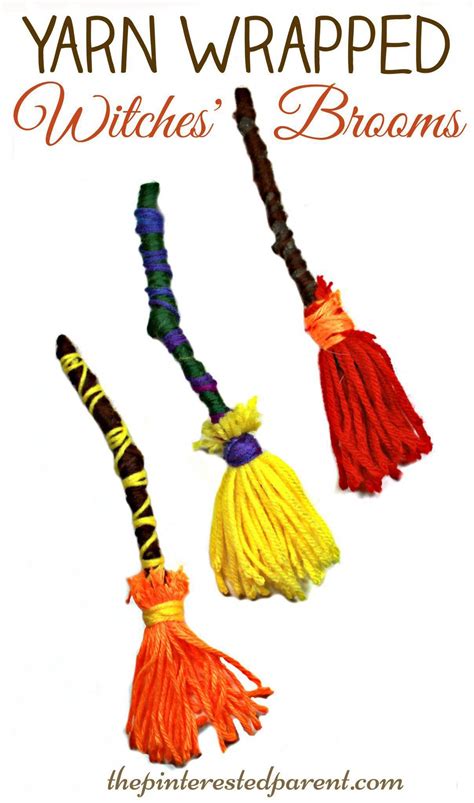 Cackling witch broom